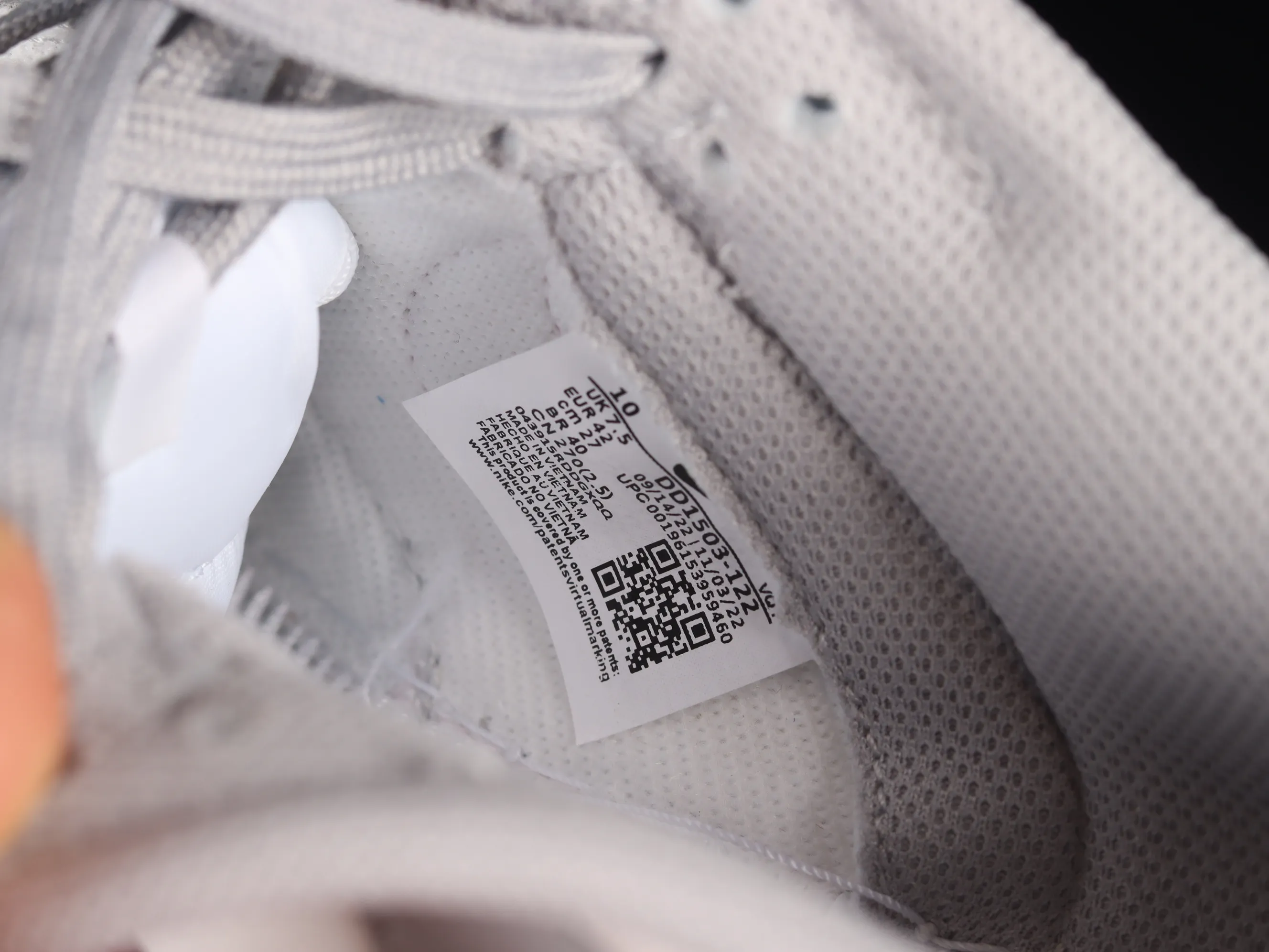 All categories Nk SB Dunk series Nk SB Dunk Low low-top sneakers Nk Dunk Low "Grey White" gray burgundy low-top retro sports and leisure sneakers DD1503-122